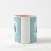 Boho Blue Elephant Tasse (Zentrum)