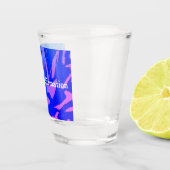 Boho Blue gab Affirmations Shot Glass Schnapsglas (Rechts)