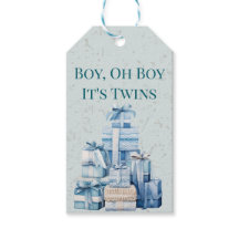 Boho Blue gibt Twin Boys Baby Dusche