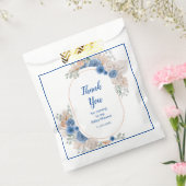 Boho Blue Pampas Grass Baby Dusche Geschenktütchen (Versiegelt)
