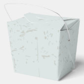 Boho Blue Teddy Bears Geschenkschachtel (Rückseite)