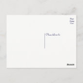 Boho Blue Vielen Dank Dream Catcher Native America Postkarte (Rückseite)