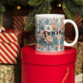 Boho Blume 3D-Modus Kaffee-Tasse Tasse