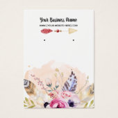 Boho-Blume-Arrow-Grafikkarten (Vorderseite)