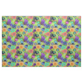 Boho Blume auf Peridot Green Stoff (Yard (91,4 cm))