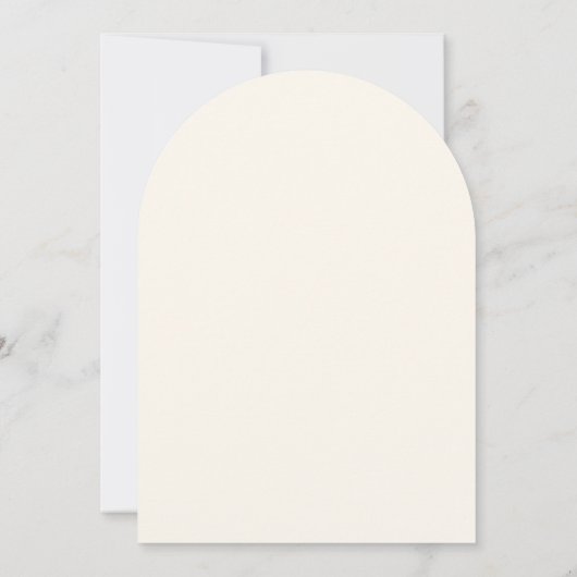 Boho Blume Babydusche Einladung (Rückseite)