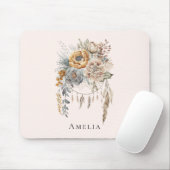 Boho Blume Bouquet und Dreamcatcher Mousepad (Mit Mouse)