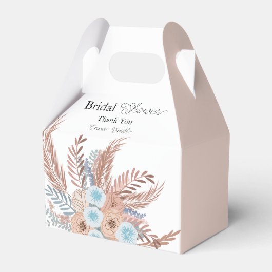 Boho Blume Brautparty Brautparty Geschenkschachtel (Vorderseite)