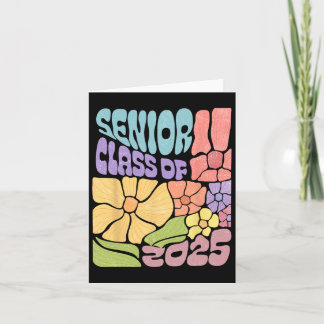 Boho Blume Cl von 2025 Senior 2025 Grad 25 Zurück  Karte
