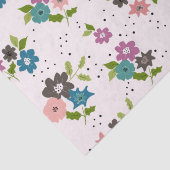 Boho Blume Clusters Seidenpapier (Detail)