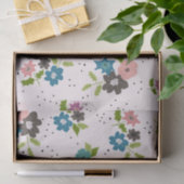 Boho Blume Clusters Seidenpapier (Geschenk)