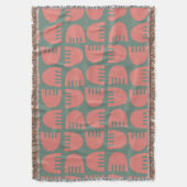 Boho Blume Decke (Vorderseite Vertikal)