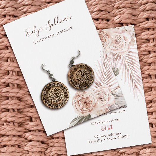 Boho-Blume, die eine Grafikkarte verdienen