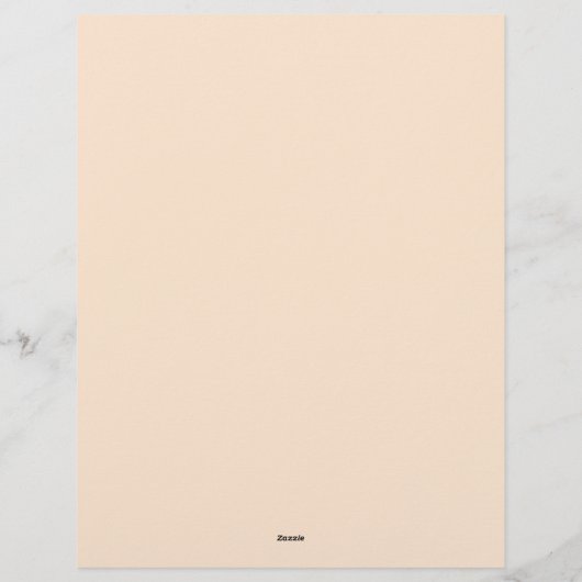 Boho Blume Feathers and Dreamcatcher Briefbogen (Rückseite)