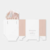 Boho-Blume-Gastgeschenk Hochzeit Geschenkschachtel (Ungefaltet)