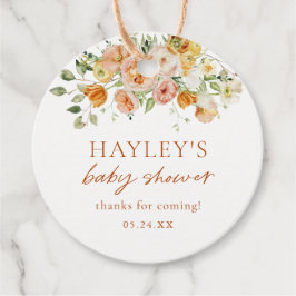 Boho Blume Girl Baby Dusche Vielen Dank Geschenkanhänger