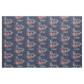 Boho Blume Haar von Stoff (Fat Quarter (45,7 x 55,9 cm))