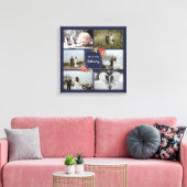 Boho Blume - Hochzeitfotomaterial Leinwanddruck (Insitu (Wohnzimmer))