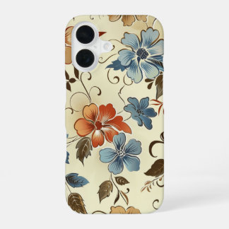 Boho Blume iPhone 16 Hülle