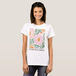 Boho Blume Kein Regen Keine Blume Angebot T-Shirt