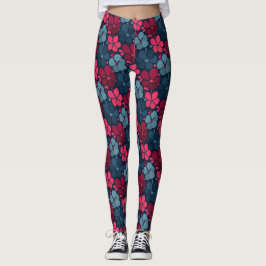 boho-Blume Leggings