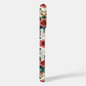 Boho Blume Magic - in den Farbtönen Grün und Rosa Case-Mate iPhone Hülle (Rückseite / Rechts)