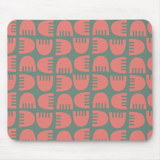 Boho Blume Mousepad (Vorne)