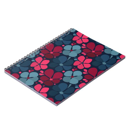 boho-Blume Notizblock (Linke Seite)