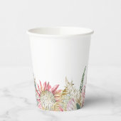 Boho Blume Paper Cup Pappbecher (Links)