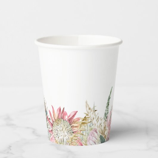 Boho Blume Paper Cup Pappbecher (Links)
