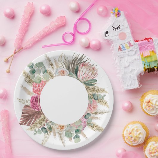 Boho Blume Party Teller (Party)