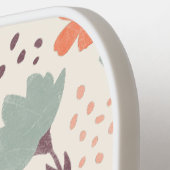Boho Blume Pickleball Paddle | Personalisieren Sie (Linke Seite)