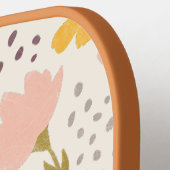 Boho Blume Pickleball Paddle | Personalisieren Sie (Linke Seite)