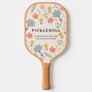 Boho Blume Pickleball Paddle Personalisieren Sie