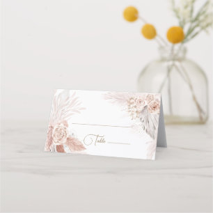 boho Blume Platzkarte