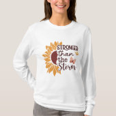 Boho Blume Wildblumen Bibel Verse T-Shirt (Vorderseite)
