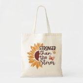 Boho Blume Wildblumen Bibel Verse Tragetasche (Vorne)