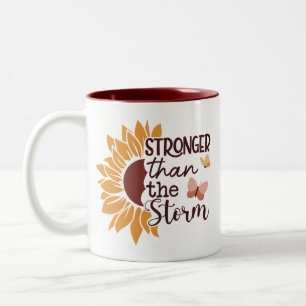 Boho Blume Wildblumen Bibel Verse Zweifarbige Tasse