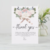 Boho Blume Winter Danke (Stehend Vorderseite)