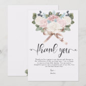 Boho Blume Winter Danke (Vorne/Hinten)