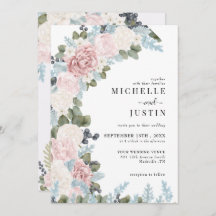 Boho Blume Winter Wedding