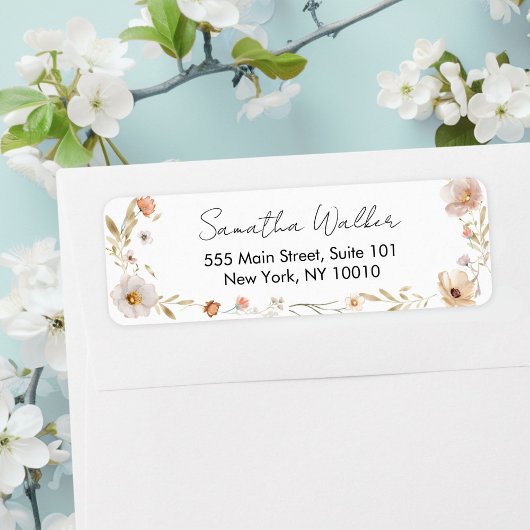 Boho-Blumen-Baby-Party