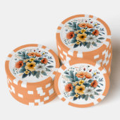 Boho-Blumen-Cliparts zum Muttertag-61983 Pokerchips (Stapel)