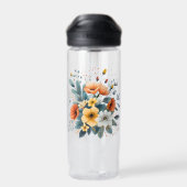 Boho-Blumen-Cliparts zum Muttertag-61983 Trinkflasche (Rückseite)