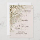 Boho-Blumen-Hochzeit auf Spanisch Einladung (Vorderseite)