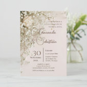 Boho-Blumen-Hochzeit auf Spanisch Einladung (Stehend Vorderseite)