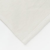 Boho-Blumen-Linienzeichnung Personalisiert Cloud W Fleecedecke (Ecke)