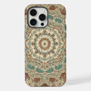 Boho-Blumen-Mandala-Wasserfarben-iPhone-Hülle iPhone 15 Pro Max Hülle
