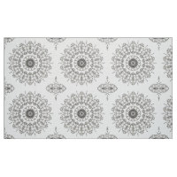 Boho Blumen-Medaillon-Gewebe