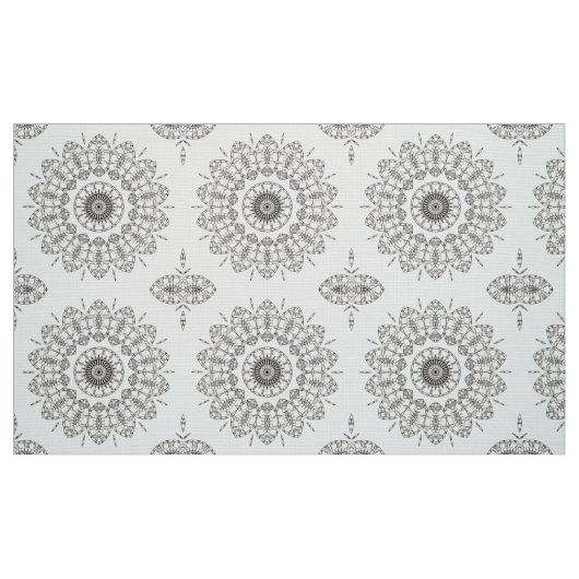 Boho Blumen-Medaillon-Gewebe Stoff (Fat Quarter (45,7 x 55,9 cm))